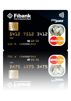 Кредитна карта MasterCard PayPass от Fibank
